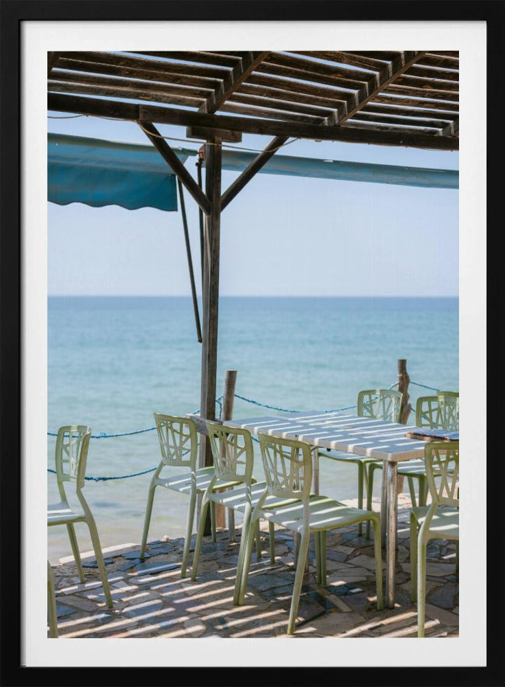 Oceanside View in Morocco | Poster