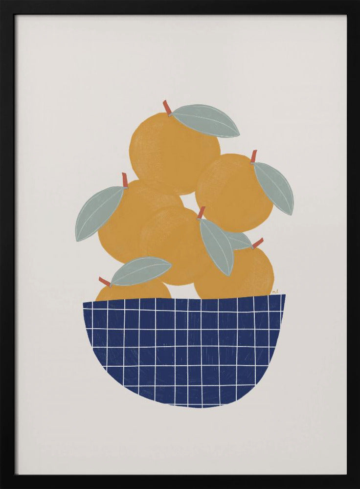 Bowl of Oranges | Poster