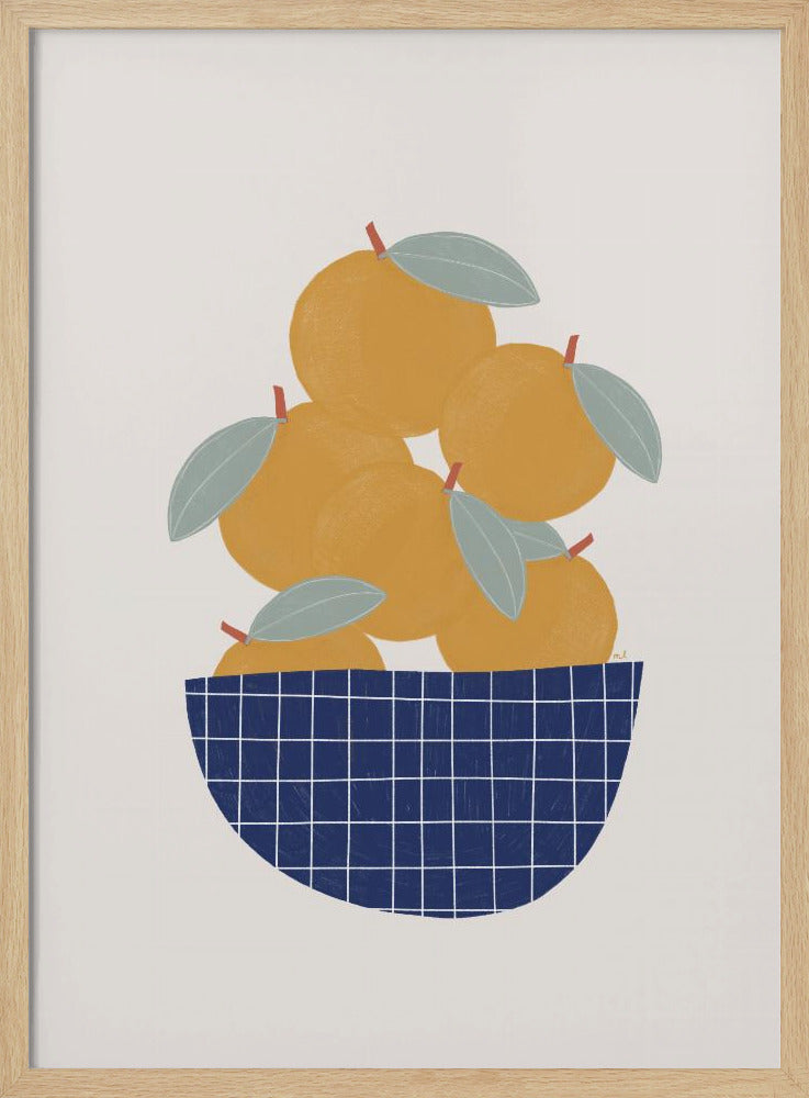 Bowl of Oranges | Poster