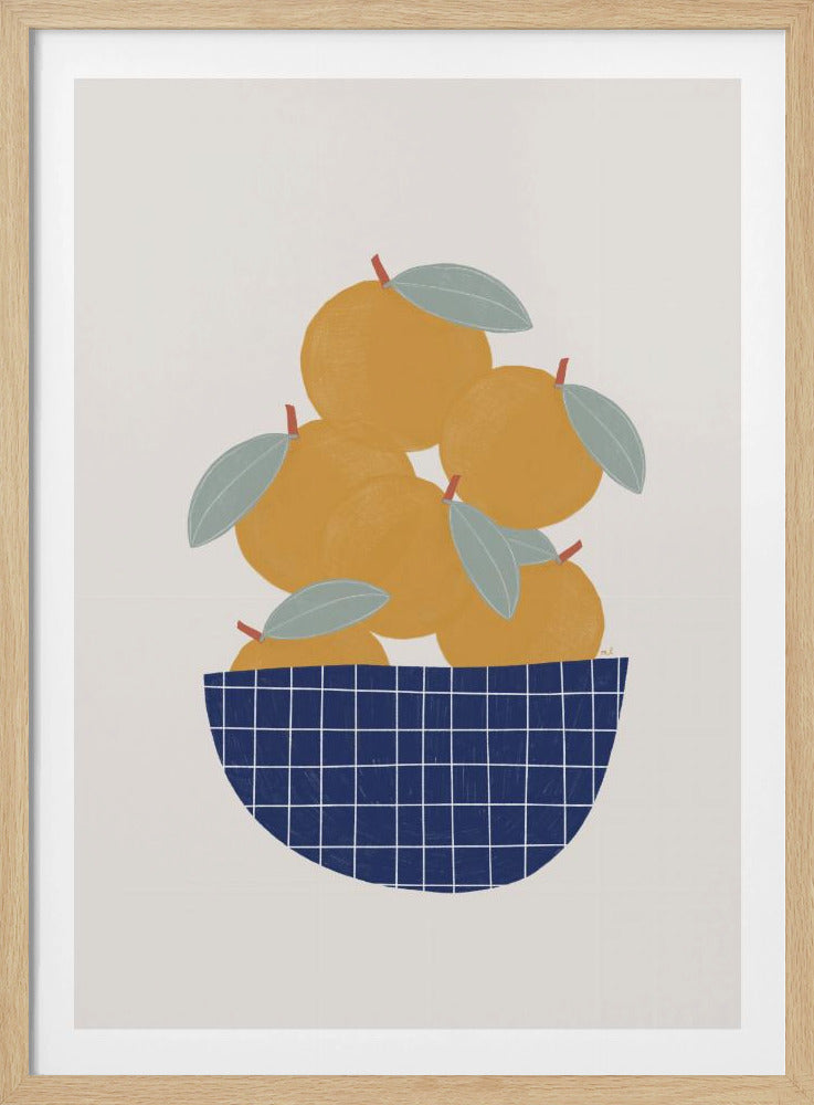 Bowl of Oranges | Poster