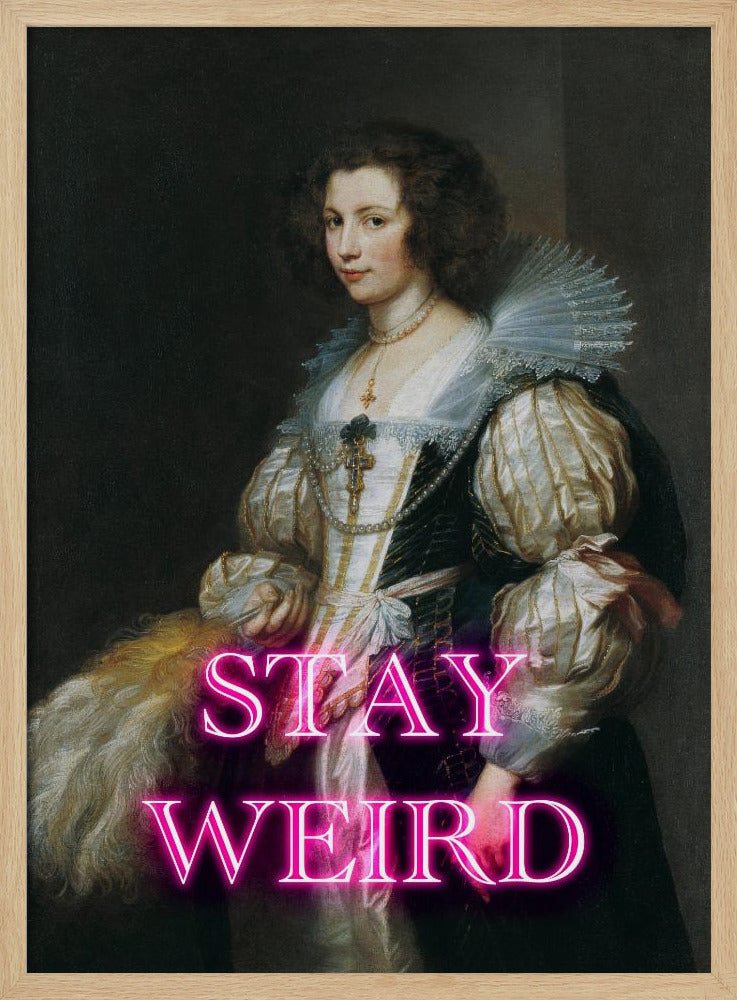 Stayweird Ratioiso | Poster