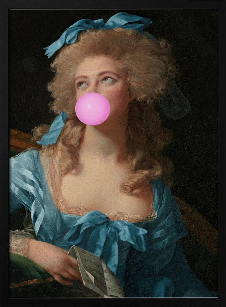 Bubblegumblue Ratioiso | Poster