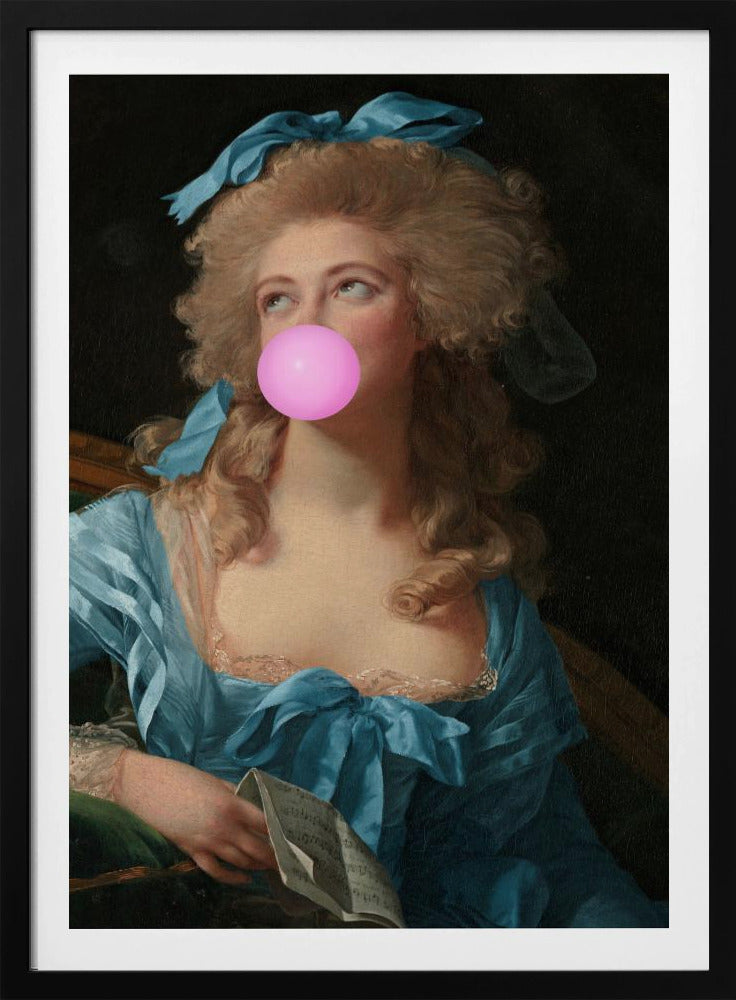 Bubblegumblue Ratioiso | Poster