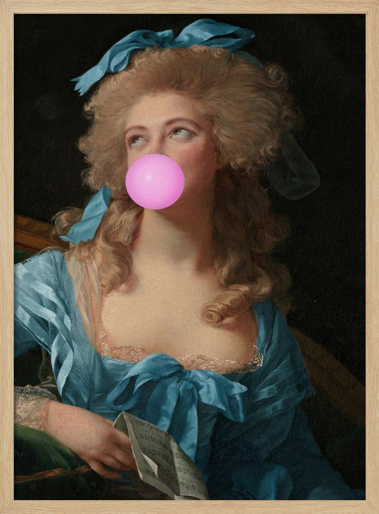 Bubblegumblue Ratioiso | Poster