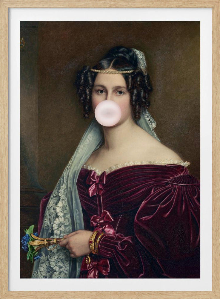 Bubblegumcrescentia Ratioiso | Poster