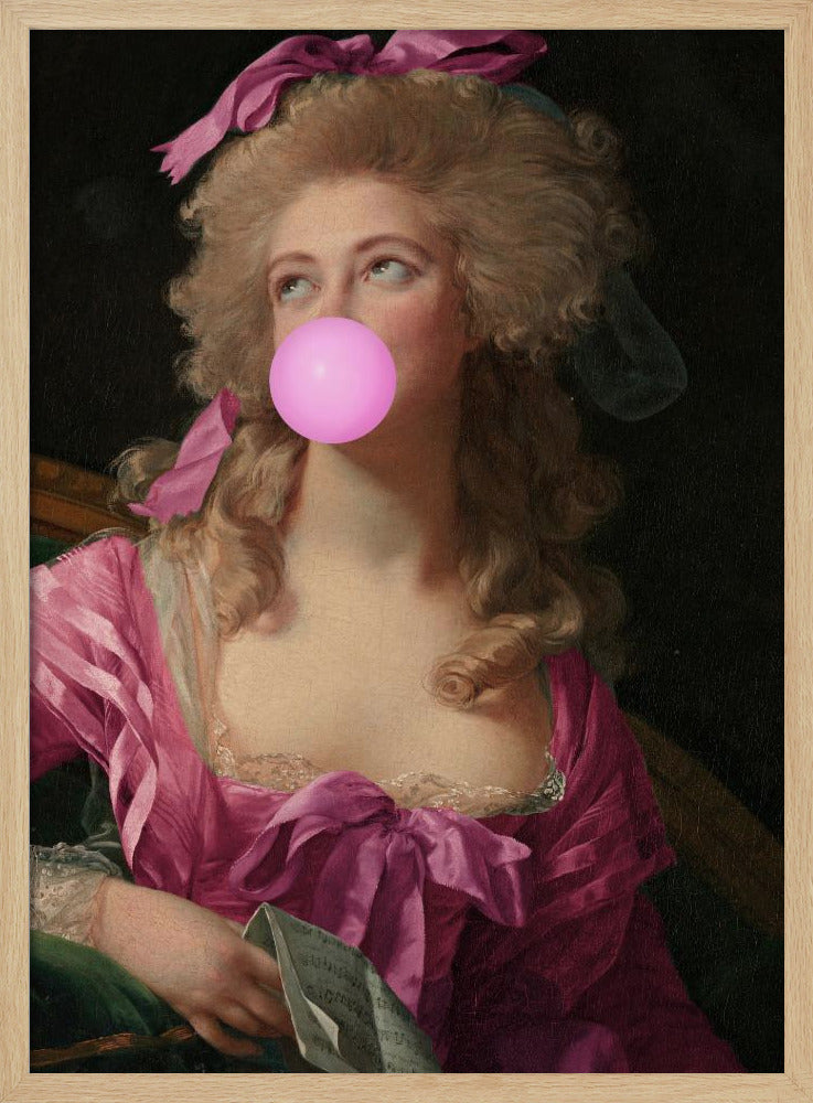 Bubblegummadame Pink Copy 2 | Poster