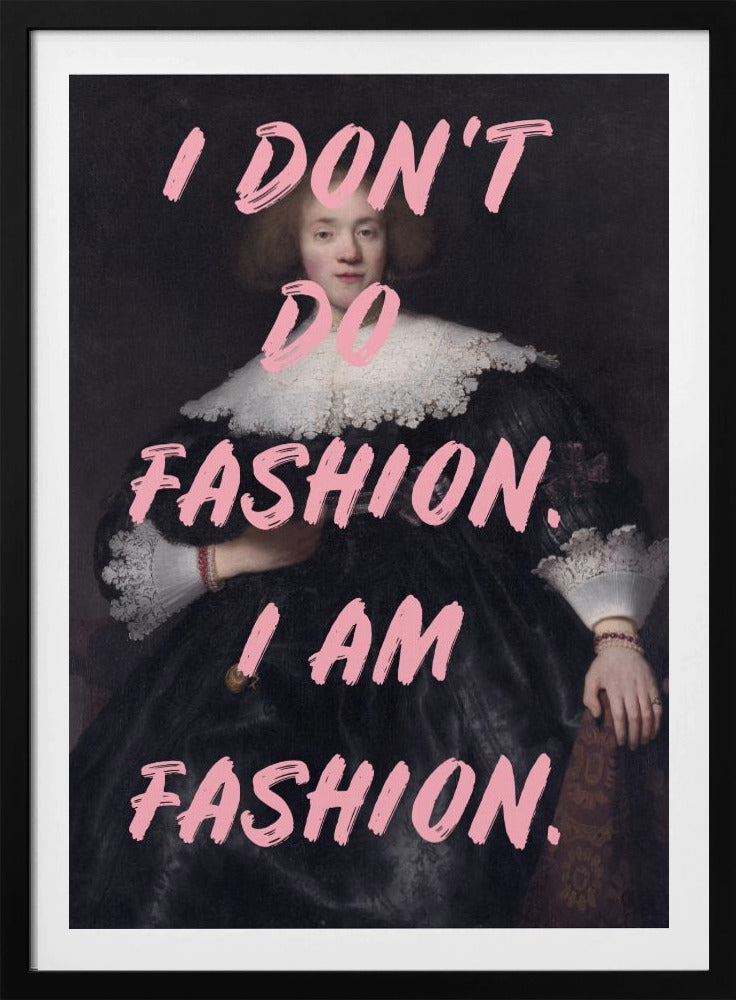 Iamfashionii Ratioiso | Poster