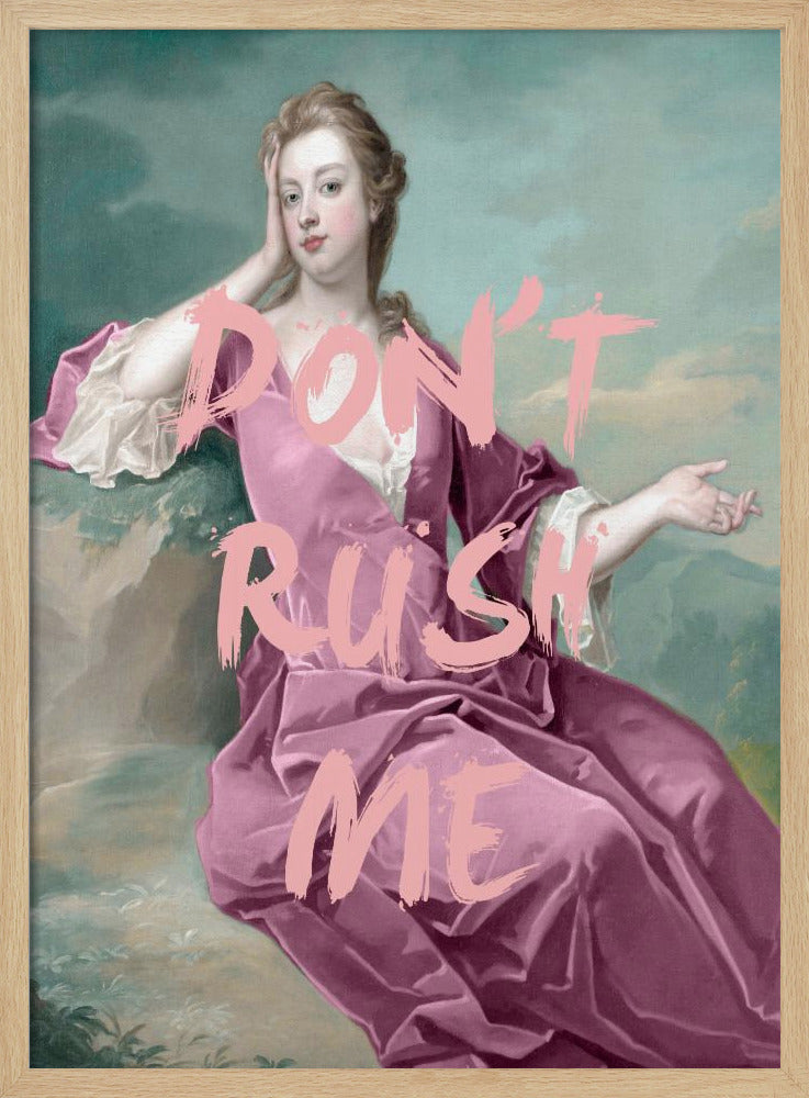 Dontrushmepink Ratio2x3 | Poster