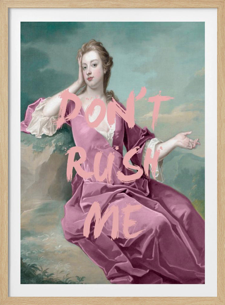 Dontrushmepink Ratio2x3 | Poster