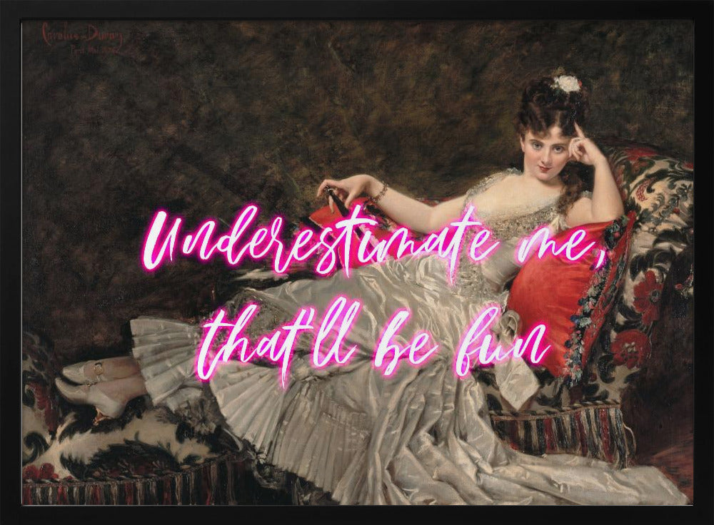 Underestimateme6 Ratioiso | Poster