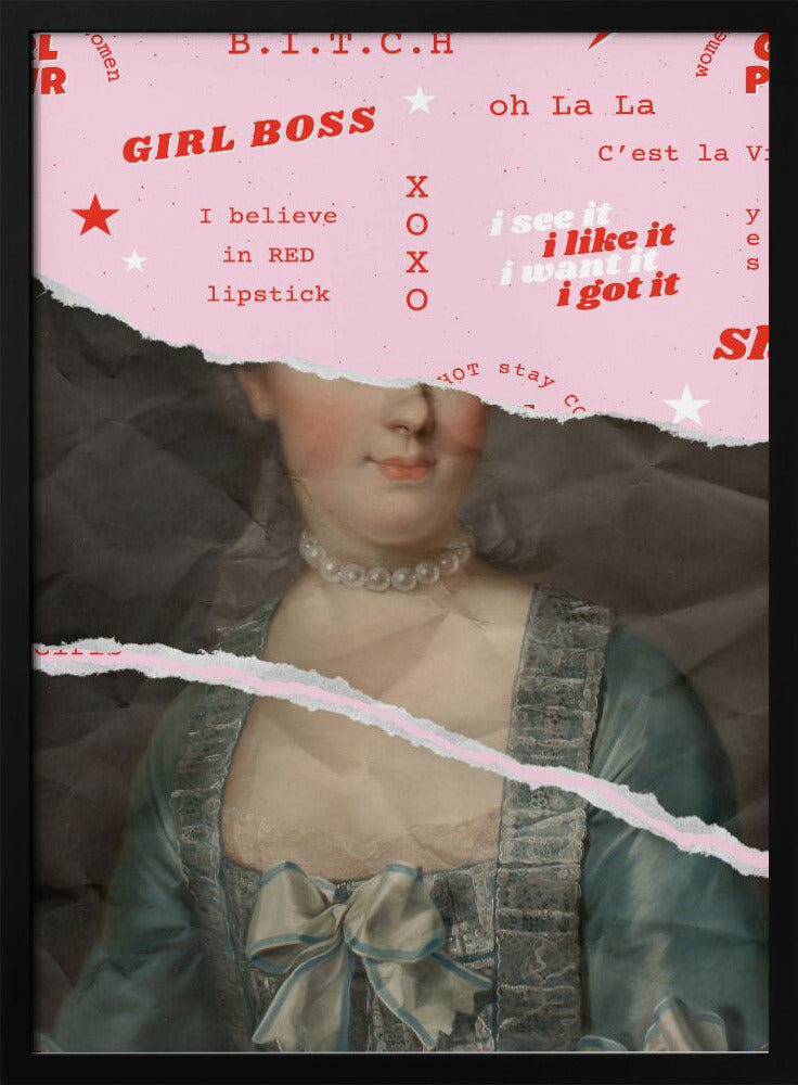 Girlbossmarie Ratioiso | Poster