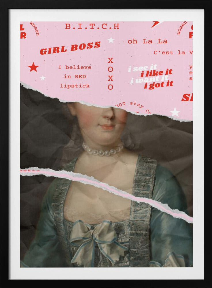 Girlbossmarie Ratioiso | Poster