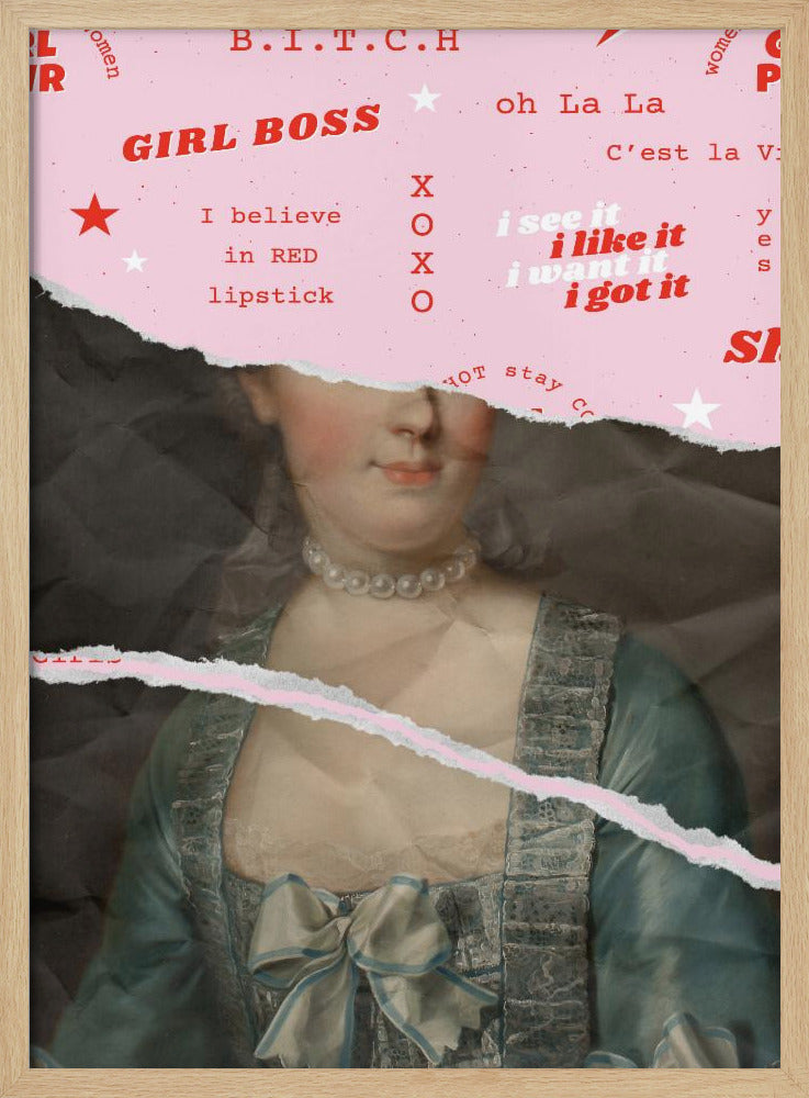 Girlbossmarie Ratioiso | Poster