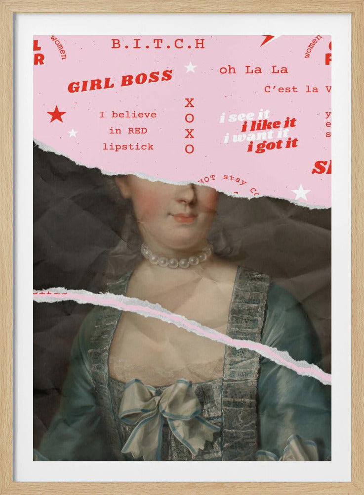 Girlbossmarie Ratioiso | Poster