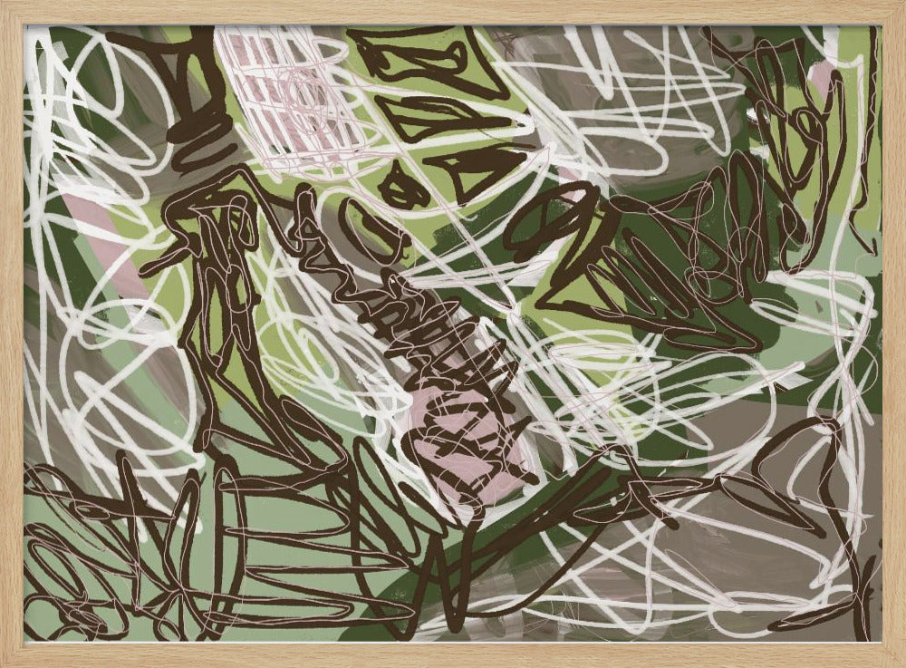 Scribble Abstract | Poster