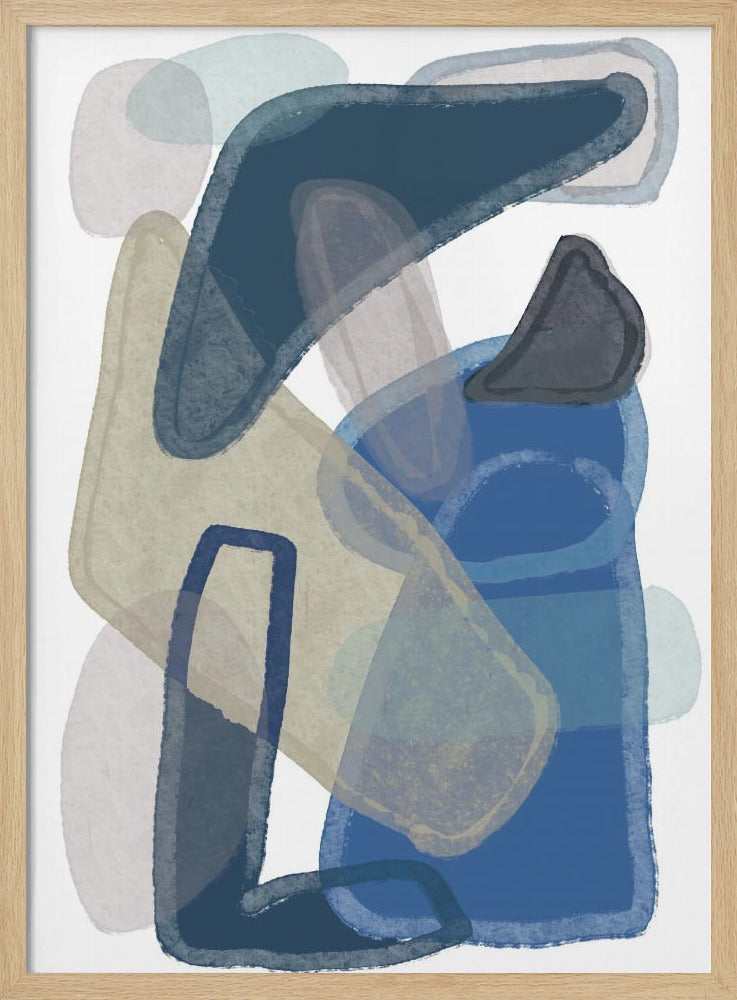 Blue Abstract | Poster