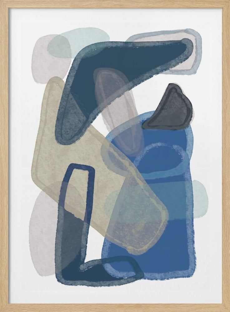 Blue Abstract | Poster