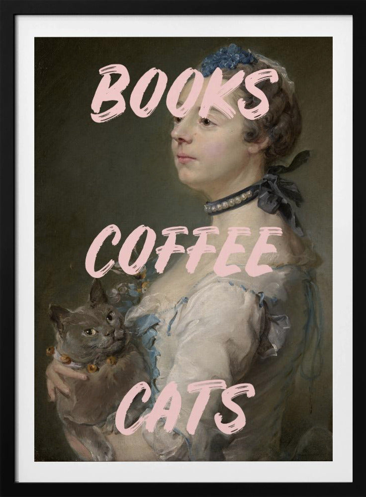 Bookscoffeecats Ratioiso | Poster