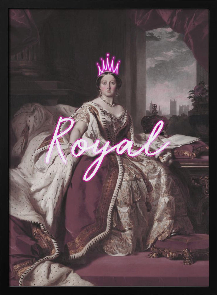 Queenvictoriaroyalneon Ratioiso | Poster