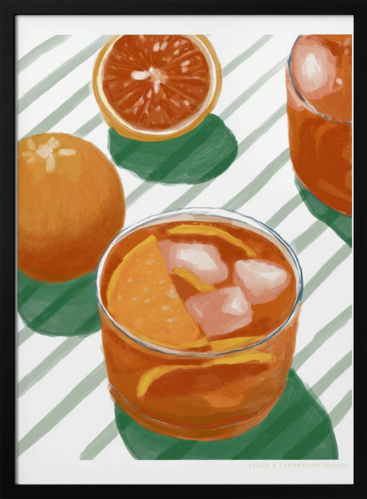 Pandc Cocktailandstripes Copy 2 | Poster