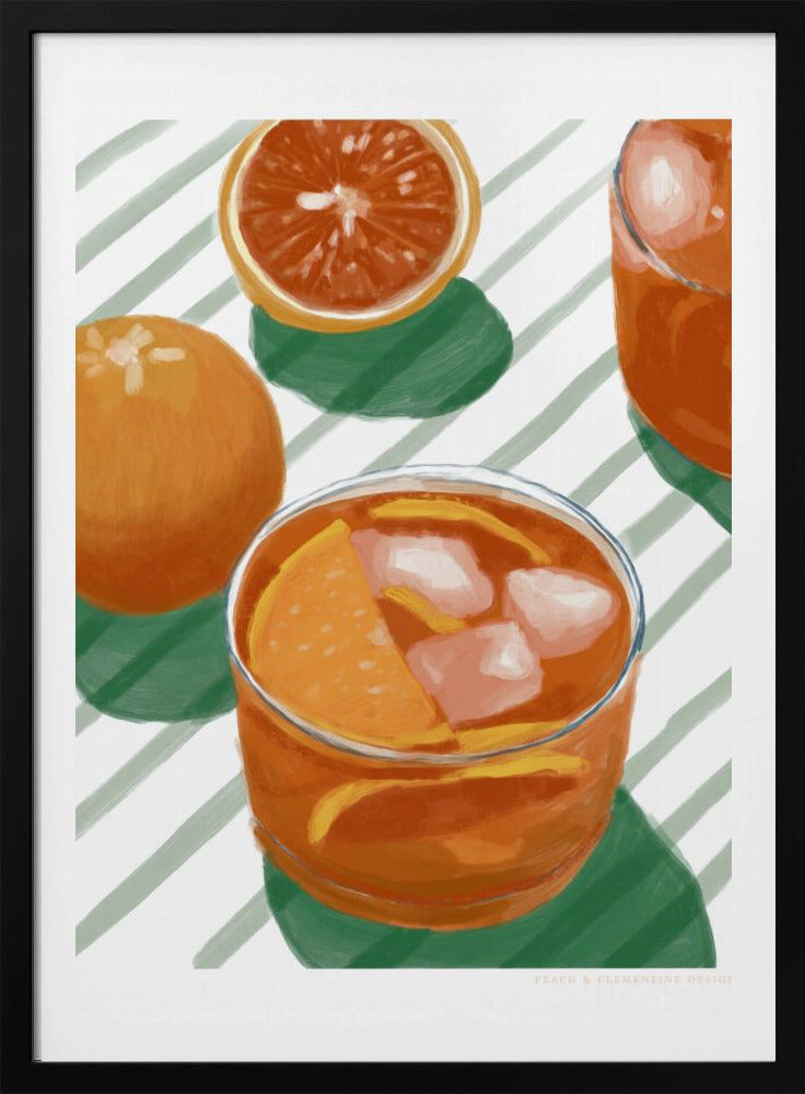 Pandc Cocktailandstripes Copy 2 | Poster