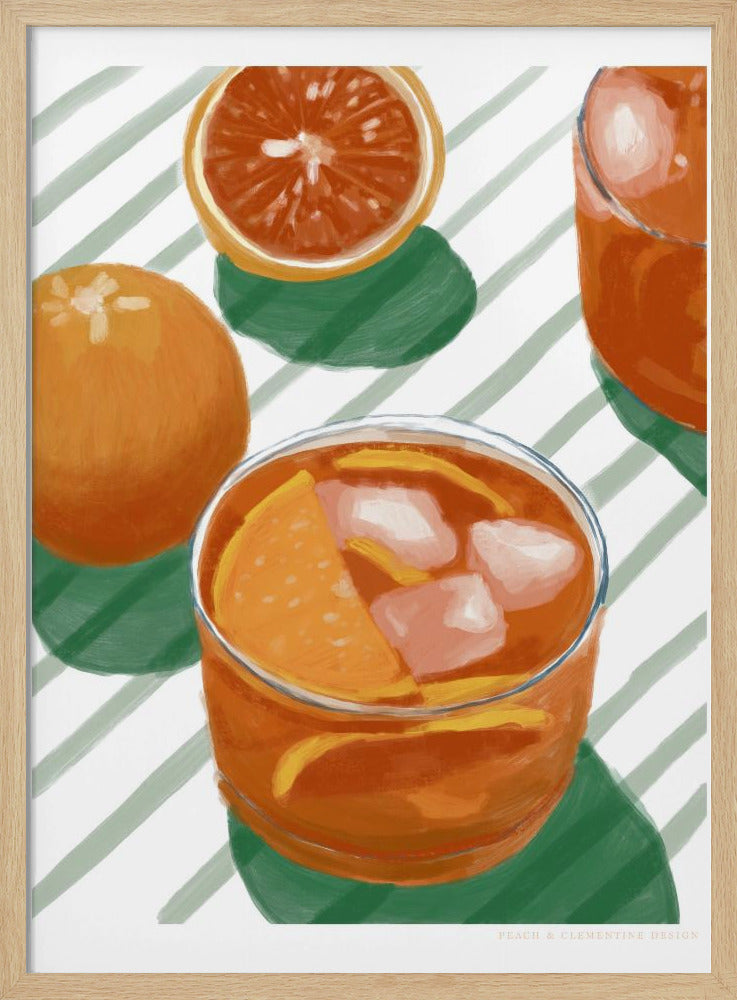 Pandc Cocktailandstripes Copy 2 | Poster