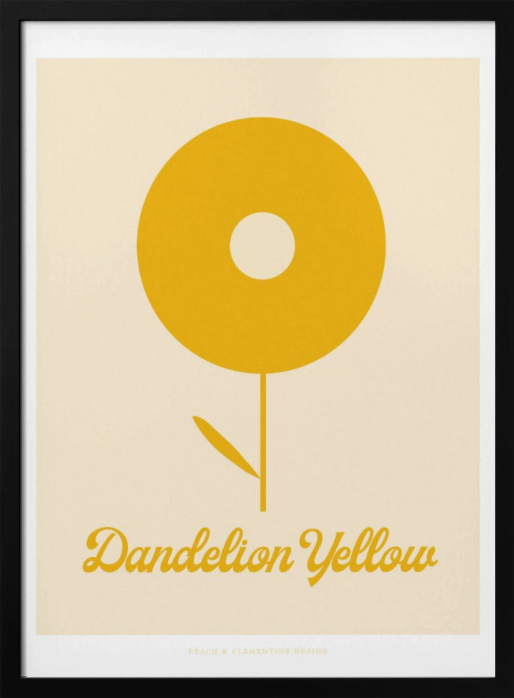 Pandc Dandelionyellow Copy | Poster