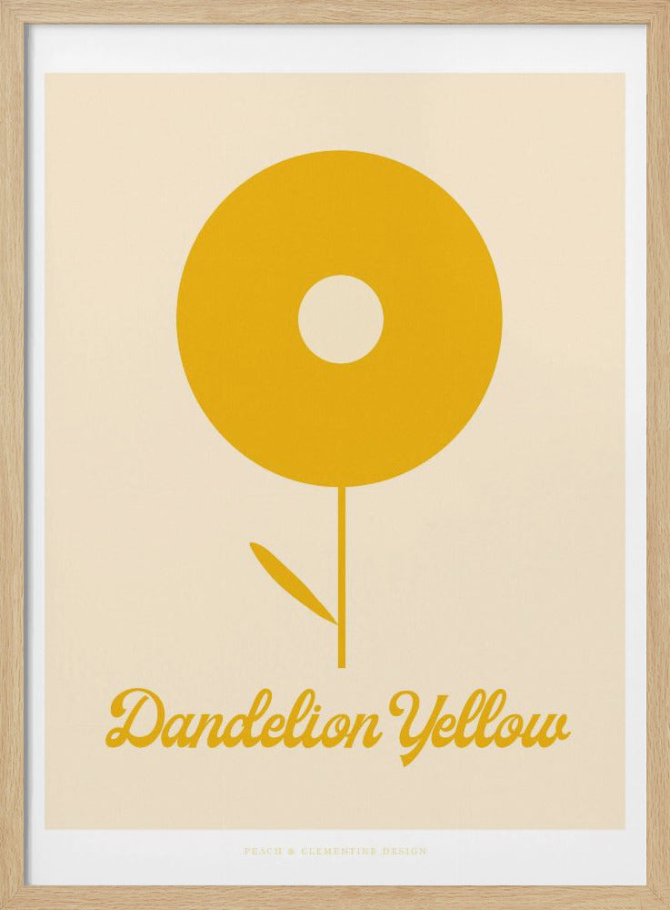 Pandc Dandelionyellow Copy | Poster