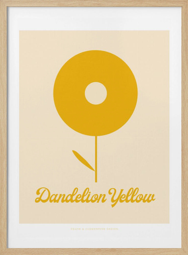 Pandc Dandelionyellow Copy | Poster