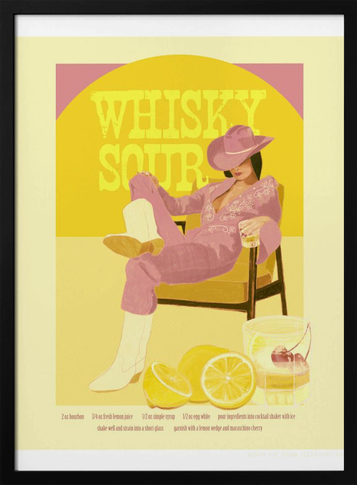 Jlr Whiskysour Pink Copy | Poster