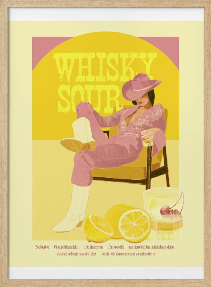 Jlr Whiskysour Pink Copy | Poster