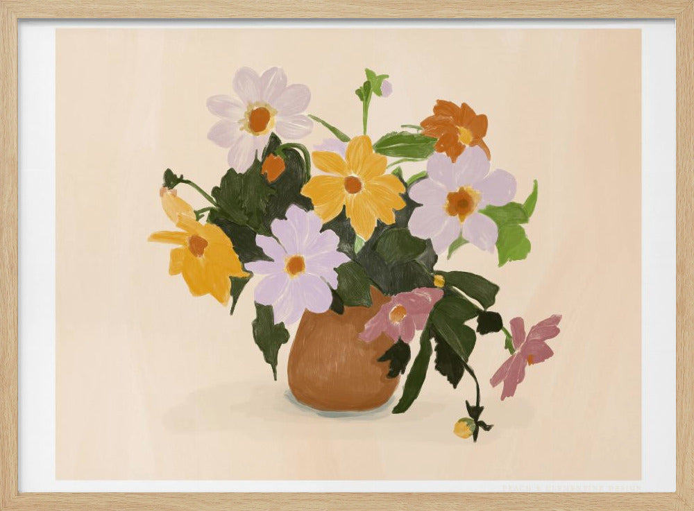 Pandcsummerflowers Copy | Poster