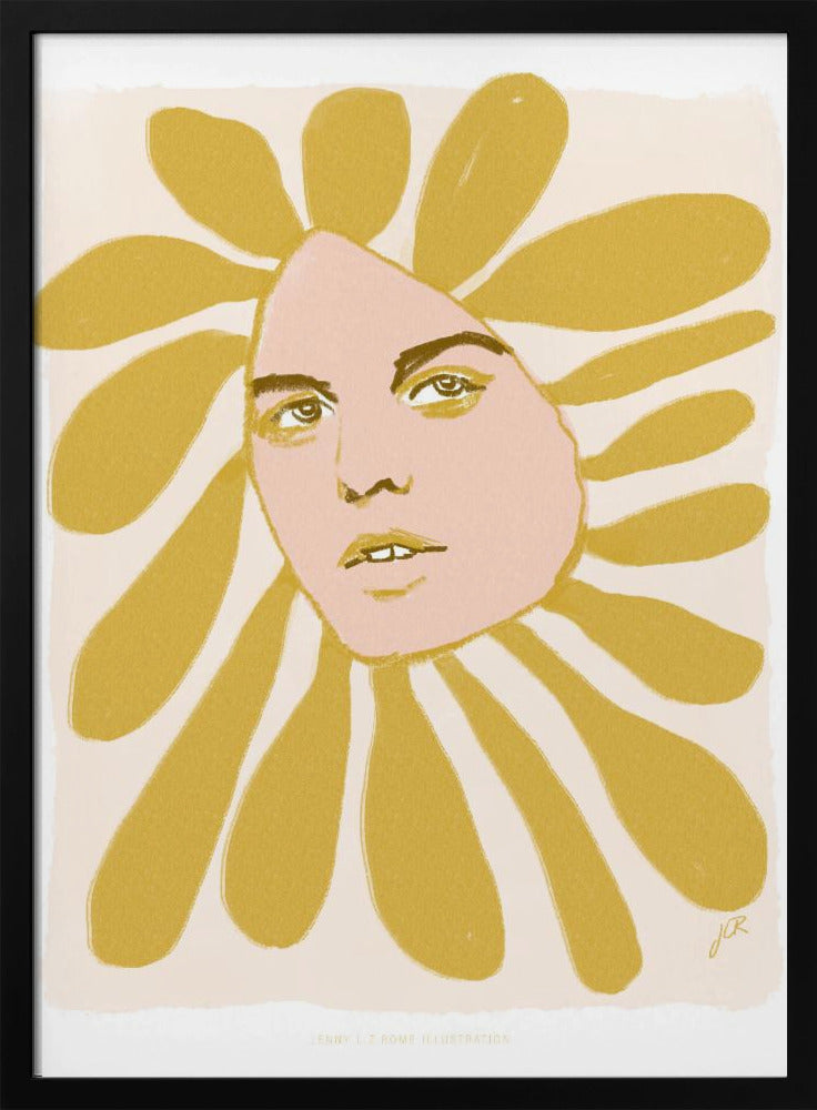 Jlr Flowerhead1 Copy 2 | Poster