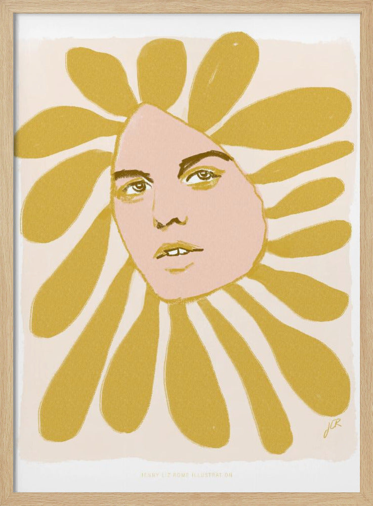 Jlr Flowerhead1 Copy 2 | Poster