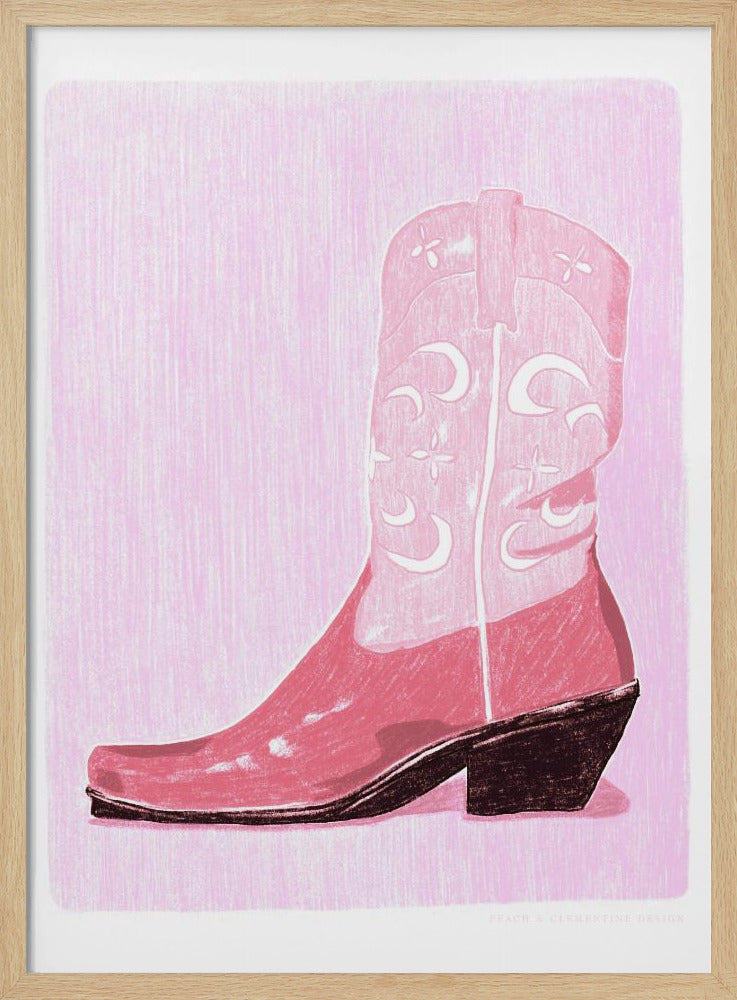 P&amp;c Cowgirlboot | Poster