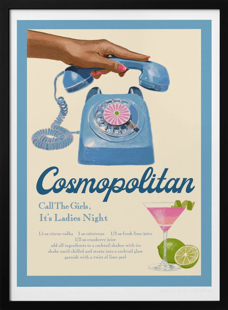 Blue Cosmo | Poster