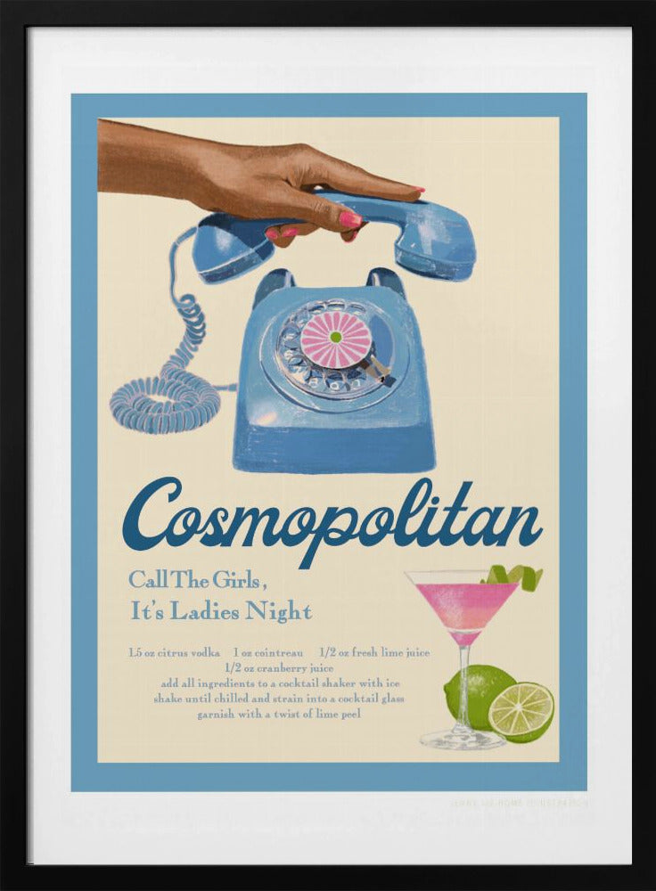 Blue Cosmo | Poster