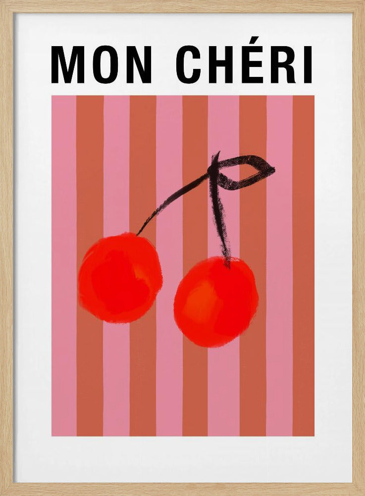 Stripedcherries Ratioiso | Poster
