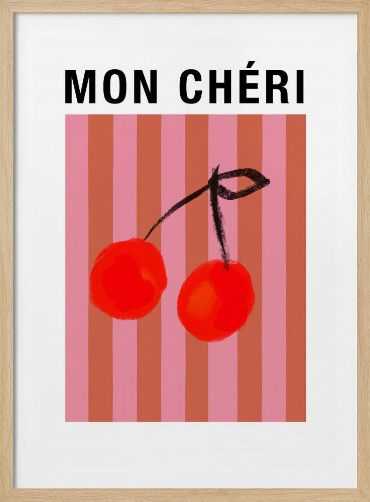 Stripedcherries Ratioiso | Poster