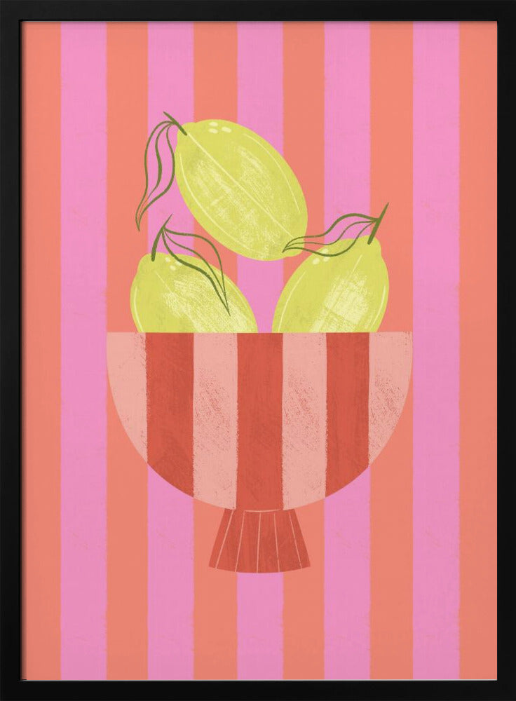 Bowl Of Lemons | Poster