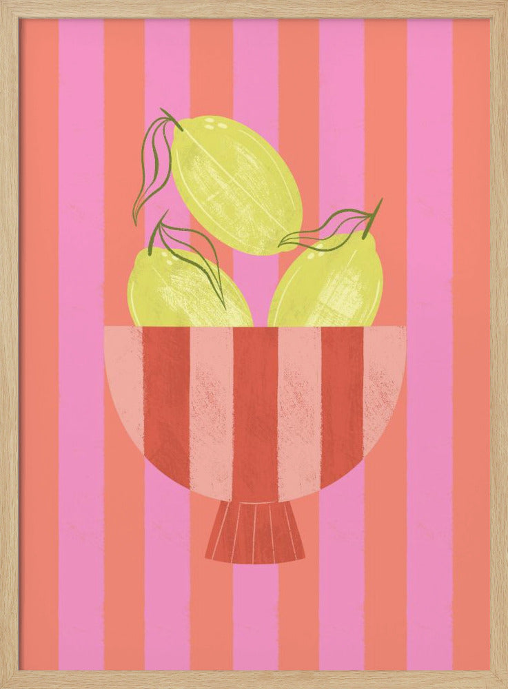 Bowl Of Lemons | Poster