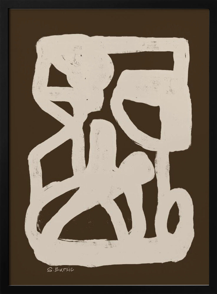 Brown abstract | Poster