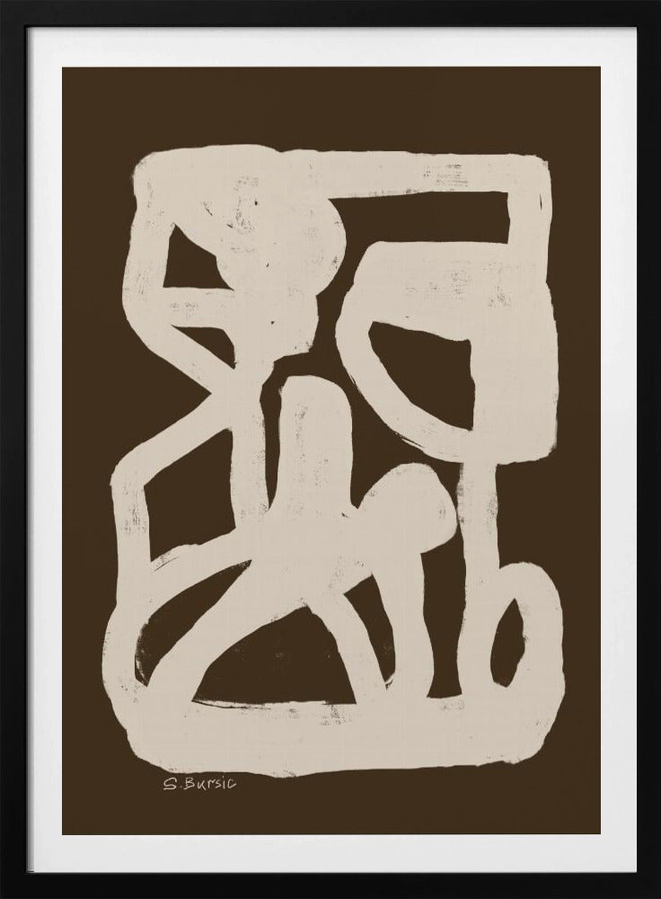 Brown abstract | Poster