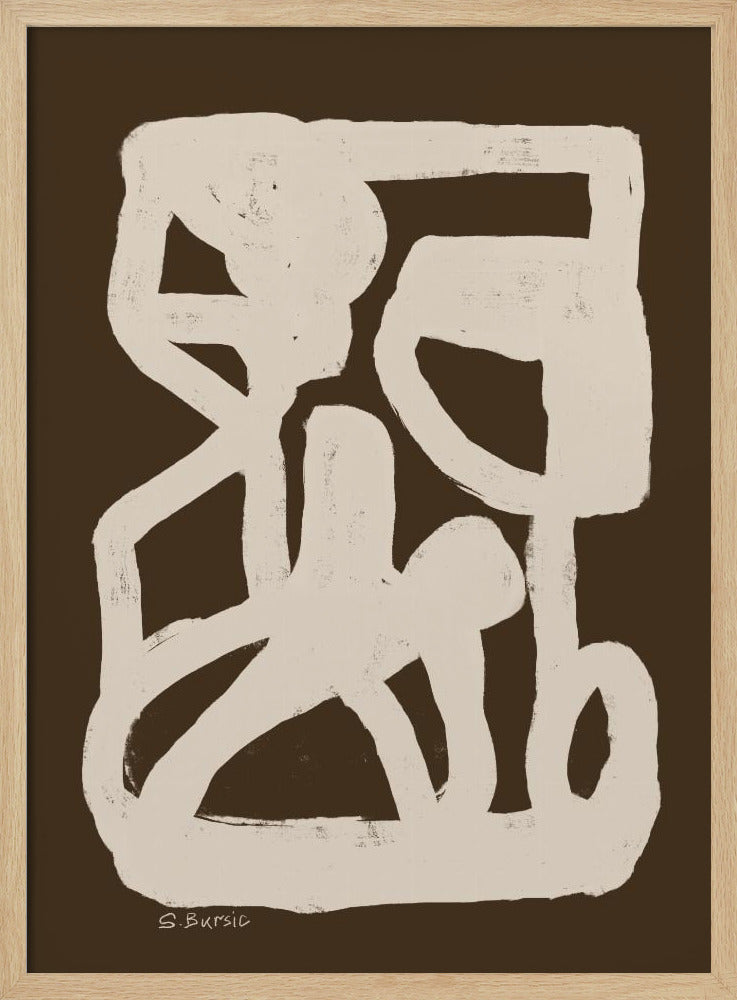 Brown abstract | Poster