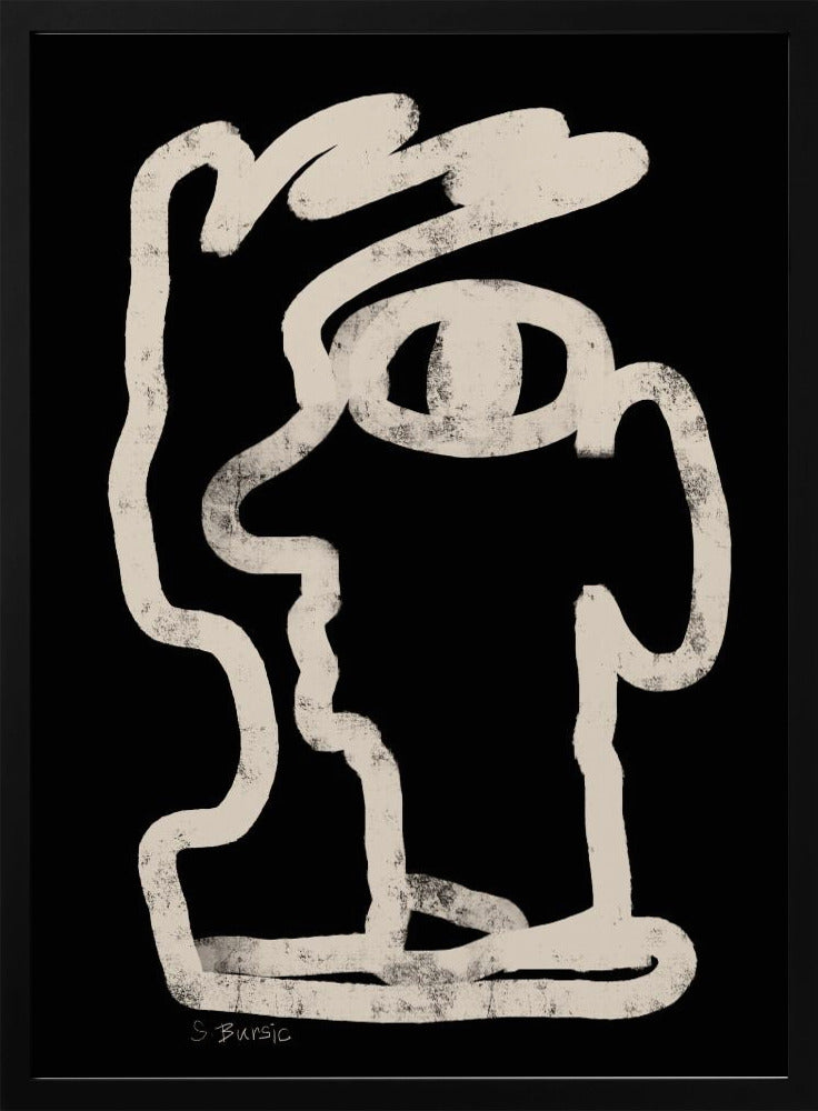 Face line art | Poster