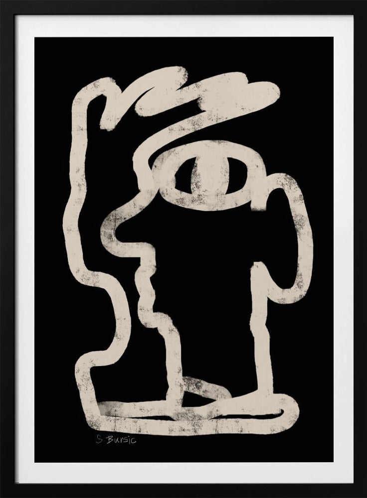 Face line art | Poster