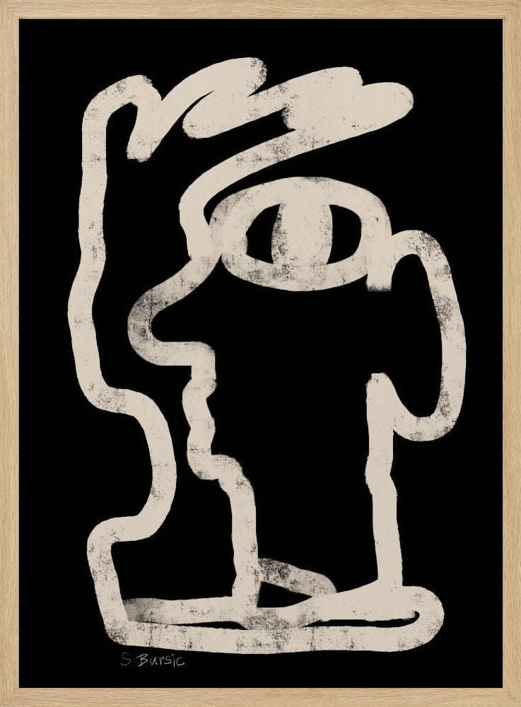 Face line art | Poster