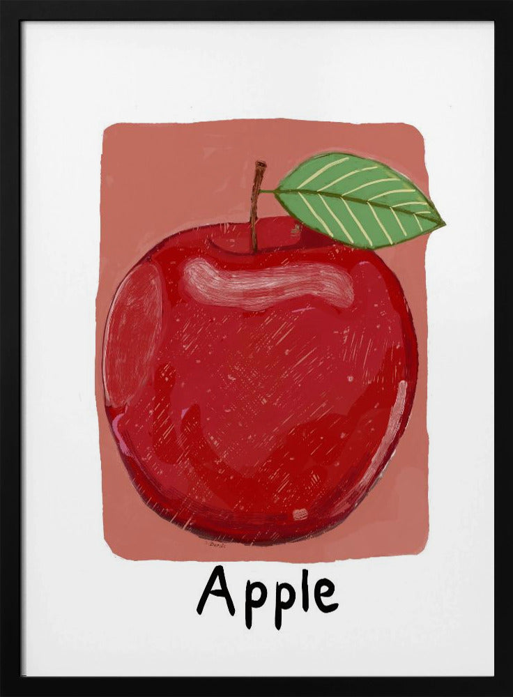 Red apple | Poster