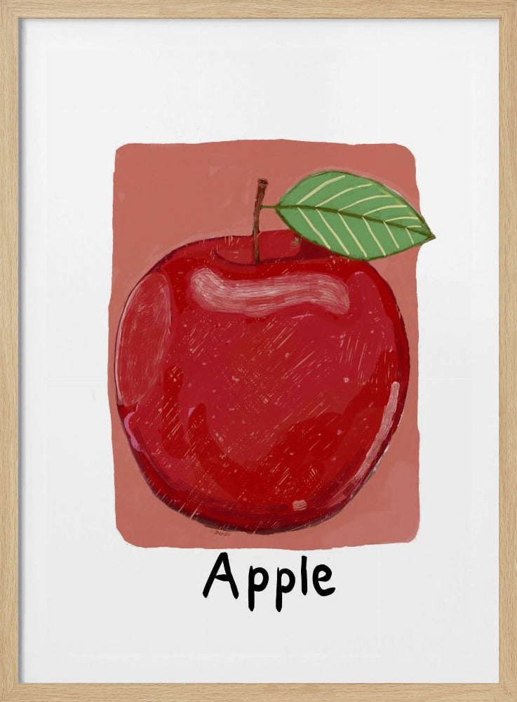 Red apple | Poster