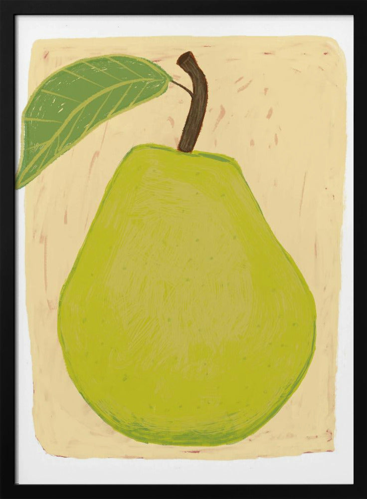 Big green pear | Poster